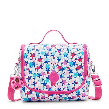 Kipling New Kichirou Printed Lunch Bag Väska Rosa | SE 1057UZ